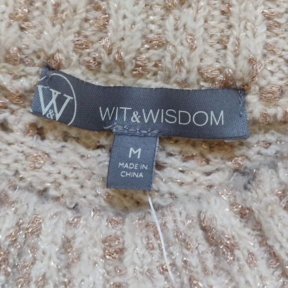 Wit & Wisdom Pointelle Stitch Sweater - Picture 10 of 11